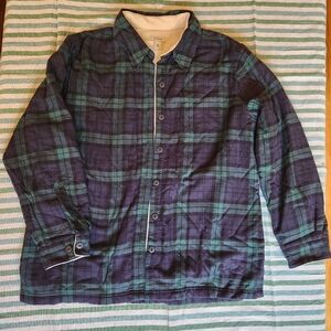 LLBean Fleeced Lined Flannel
